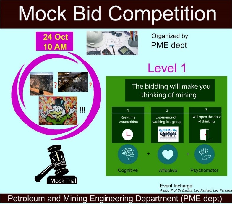MOCK BID COMPETITION